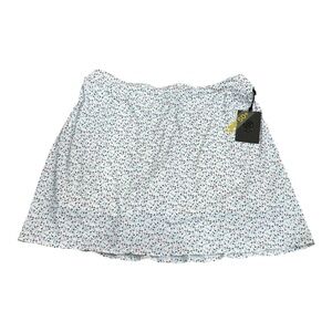 NWT G/Fore Floral Skirt, built in shorts Size M New with tag GOLF GFore G Fore